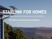 Le kit standard est désormais proposé à 299 dollars (Source de l'image : Starlink)