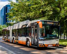 Le Solaris Urbino avec stockage Toshiba était déjà Bus de l'année en 2017. (Image : Toshiba)