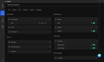 Paramètres de GiMATE