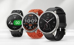 L'Amazfit Active 2 est disponible en version standard et premium. (Source de l'image : Amazfit)