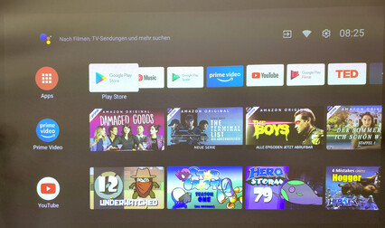 Xgimi n'a apporté aucune modification à Android TV.