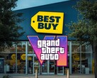 Le magasin Best Buy affiche le logo de GTA 6