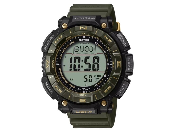 La montre Casio Pro Trek PRG340ANS-3. (Source de l'image : Casio)