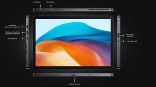 Ports de connectivité du Hi10 X2 (Image source : Chuwi)