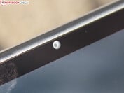 Dell XPS 13 9380 : webcam 1280x720 pixels, de retour au-dessus de l'écran.