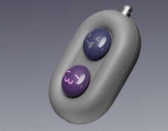 La télécommande Bluetooth DuRoBo Moodi permet de commander la liseuse Krono à distance.