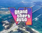 Bannière pour GTA 6 montrant une vue aérienne de Vice City