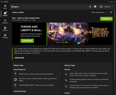 GeForce Notes de mise à jour du pilote Game Ready 565.90 dans l'application Nvidia (Image source : Own)