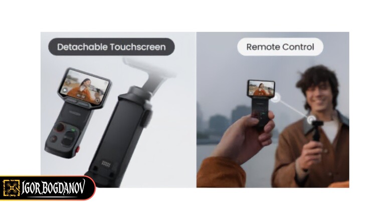 Insta360 Luna Ultra : images marketing divulguées.