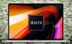 La rumeur veut que le MacBook Pro 16 M1X ne soit pas aussi cher qu'on pourrait le penser. (Image source : Apple/Pinterest - édité)