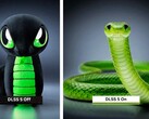 Razer montre à quoi pourrait ressembler la mascotte Sneki Snek avec DLSS 5.