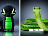 Razer montre à quoi pourrait ressembler la mascotte Sneki Snek avec DLSS 5.