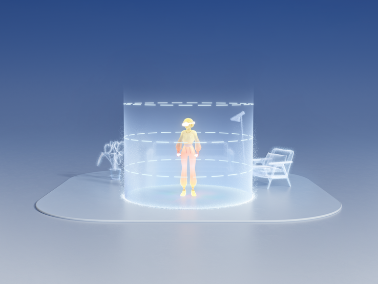 Le casque Pico XR tel qu'il apparaît sur les images du SDK.