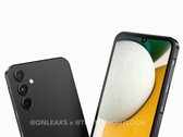 Le Galaxy A15 s'appuie sur le langage de conception actuel de Samsung. (Source de l'image : @OnLeaks &amp; The Tech Outlook)