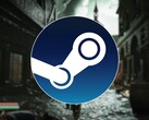 Une image montrant le logo Steam et le jeu Steelrising, désormais à -90 %.