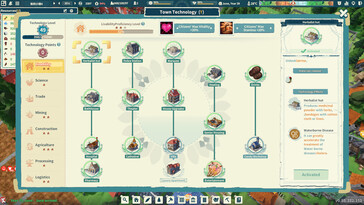 Photo : une capture d'écran du jeu Settlement Survival.