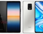 Le Sony Xperia 10 III semble avoir des performances Geekbench similaires à celles du Redmi Note 9 Pro. (Source de l'image : Voice+OnLeaks/Xiaomi - édité)