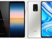 Le Sony Xperia 10 III semble avoir des performances Geekbench similaires à celles du Redmi Note 9 Pro. (Source de l'image : Voice+OnLeaks/Xiaomi - édité)