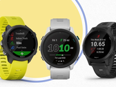 Garmin a doté plusieurs smartwatches Forerunner de nouvelles fonctionnalités. (Image source : Garmin)