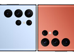 Selon les rumeurs, le Galaxy S23 Ultra ressemblerait au Galaxy S22 Ultra à l'arrière, mais avec un châssis moins incurvé. (Image source : Samsung)