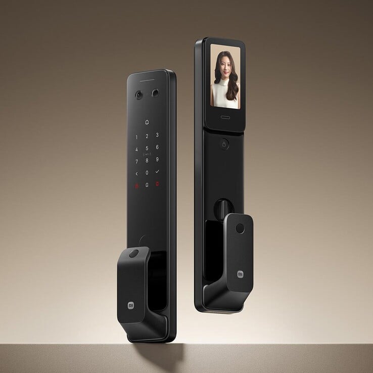 La serrure de porte intelligente Xiaomi 2 Finger Vein Enhanced Edition. (Source de l'image : Xiaomi)