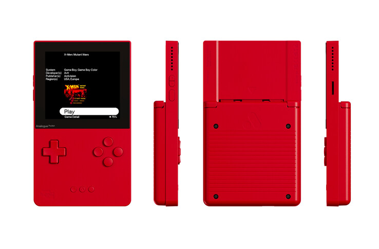 L'Analogue Pocket Classic Limited Edition en rouge (Source de l'image : Analogue)