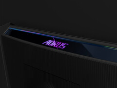 L&#039;Aorus FO27Q5P fait partie du nombre croissant de moniteurs de jeu dotés d&#039;une dalle QD-OLED de 500 Hz. (Source de l&#039;image : Gigabyte)