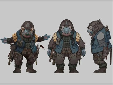 Image présumée d'un personnage nommé Travis dans Star Wars Eclipse. (Source de l'image : MP1st)