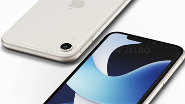 iPhone SE 4 Starlight (image via FrontPageTech)