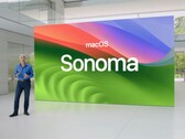 macOS Sonoma introduit des widgets de bureau, un mode jeu, et plus encore. (Image via Apple)