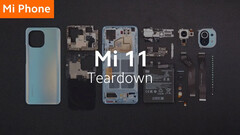 Le Mi 11 semble plutôt réparable dans son démontage officiel. (Source de l&#039;image : Xiaomi)