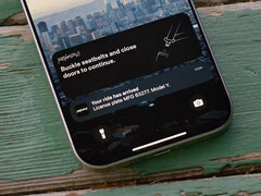 La nouvelle application de covoiturage Model Y ressemblera à ceci. (Source de l'image : Tesla/X)