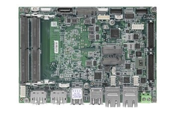 Vue du dessus du MS-CF19 SBC. (Source de l'image : MSI)