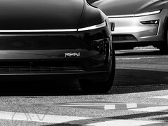 Le logo de la plateforme de covoiturage Tesla Robotaxi sur le modèle Y. (Source de l&#039;image : @artsimage/X)