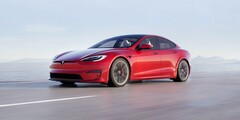La Model S Plaid+ a une autonomie estimée à 520 miles. (Image source : Tesla)