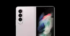 Le Galaxy Z Fold3 dans l&#039;une de ses nouvelles couleurs présumées. (Source : Twitter)