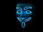 Un masque "Anonymous", reconnu internationalement comme le symbole des pirates informatiques (Source de l'image : Robert Stump, via Unsplash)