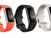 Le Fitbit Charge 6 dans ses trois couleurs de lancement selon les rumeurs. (Source de l'image : @MysteryLupin)