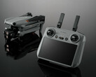 Le DJI Air 3 et la télécommande RC-N2. (Source de l'image : @rquandt &amp; WinFuture)