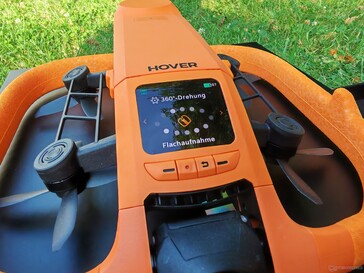 Le drone est équipé d'un écran