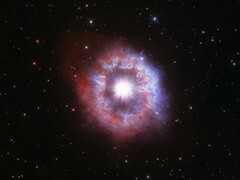 Une image prise par le télescope Hubble montrant AG Carinae.
