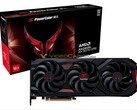 La Red Devil Radeon RX 9070 GRE de PowerColor devrait présenter le même design de refroidisseur que les autres cartes Red Devil. (Image source : Videocardz) 