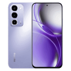 Realme P4R en couleur Lavender Glare.
