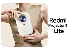 Le Redmi Projector 3 Lite coûte environ 96 dollars en Chine (Image source : Xiaomi - edited)