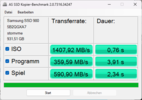 AS SSD, benchmark dupliqué