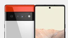 Les Pixel 6 et Pixel 6 Pro seront réputés avoir une caméra à cardan. (Image source : OnLeaks)