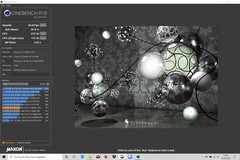 Acer Swift 3 SF313 - Cinebench R15.