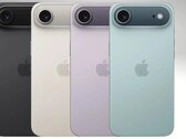 La palette de couleurs "17 Air". (Source de l'image : @theapplehub via X)