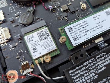 SSD 1 et module Wi-Fi
