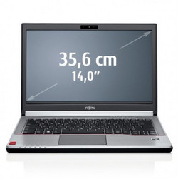 En test : le LifeBook E746. Modèle de test fourni par Fujitsu Allemagne.